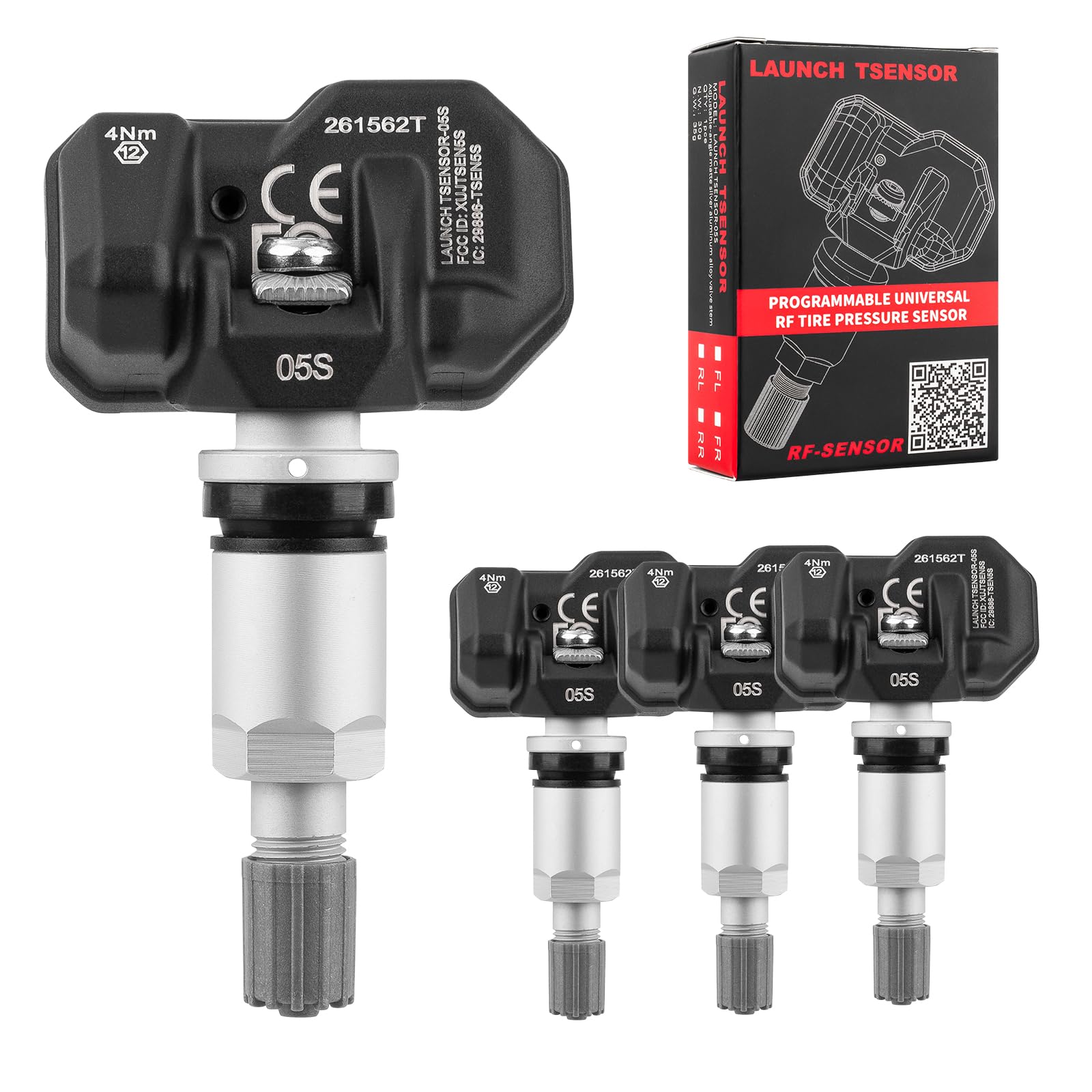 Amazon.com: LAUNCH TSENSOR-05S TPMS Sensor (315MHz + 433MHz